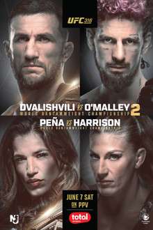 UFC 316: Двалишвили vs. О'Мэлли 2