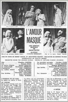 L'Amour masqué