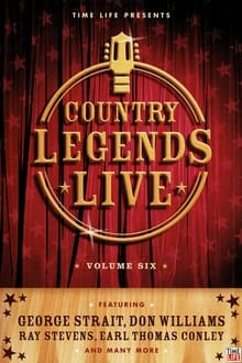 Poster do filme Time-Life: Country Legends Live, Vol. 6
