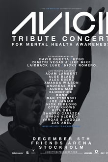 Poster do filme Avicii Tribute Concert - In Loving Memory of Tim Bergling