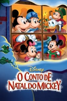 Poster do filme O Conto de Natal do Mickey