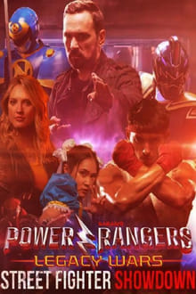 Poster do filme Power Rangers Legacy Wars: Street Fighter Showdown