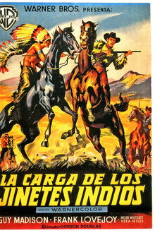 La carga de los jinetes indios