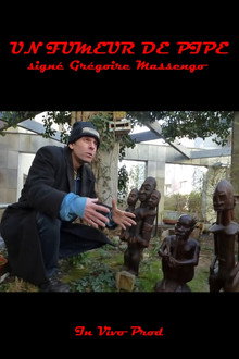 Un fumeur de pipe signé Grégoire Massengo