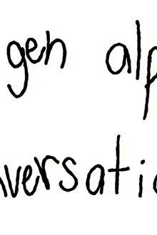 A Gen Alpha Conversation