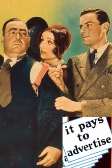 Poster do filme It Pays to Advertise