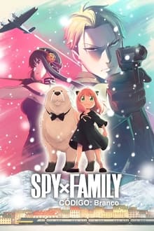 Poster do filme SPY x FAMILY - CÓDIGO: Branco