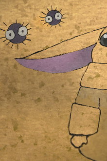 Zen - Grogu and Dust Bunnies
