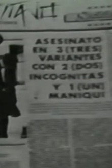 Asesinato en 3 variantes con 2 incognitas y 1 maniqui