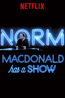 Norm Macdonald Has a Show tv show poster