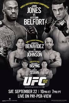 Poster do filme UFC 152: Jones vs. Belfort