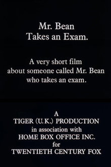 Mr. Bean Takes an Exam