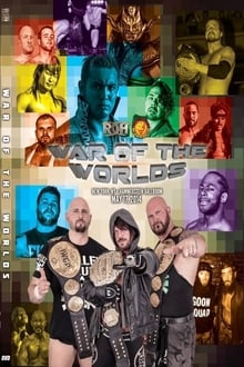 Poster do filme ROH & NJPW: War of The Worlds