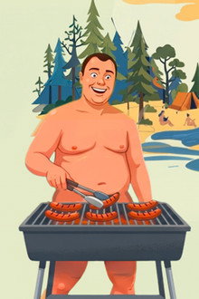Benjamin chez les naturistes