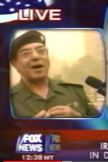 Entering Baghdad