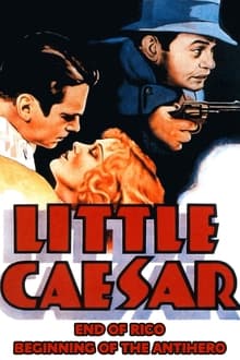 Poster do filme Little Caesar: End of Rico, Beginning of the Antihero