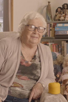 Edith Gibson has 3000 Dolls