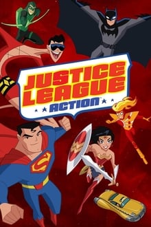 Poster da série Liga da Justiça Ação