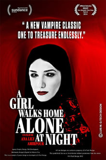 Poster do filme A Girl Walks Home Alone at Night