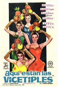 ¡Aquí están las vicetiples!