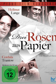 Drei Rosen aus Papier