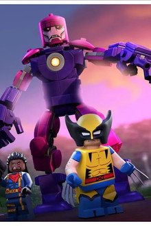 LEGO Marvel X-Men: Robotic Hunter Sentinels Attack the X-Mansion!