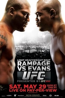 Poster do filme UFC 114: Rampage vs. Evans