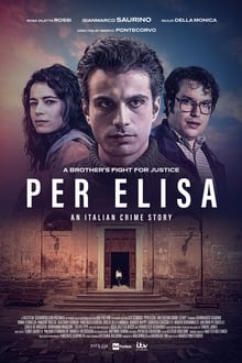 Poster da série Per Elisa: An Italian Crime Story