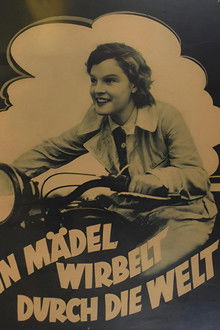Ein Mädel wirbelt durch die Welt
