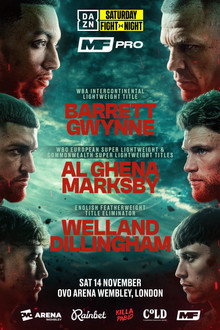 Zelfa Barrett vs. Gavin Gwynne