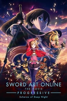 Poster do filme Sword Art Online Progressive: Scherzo do Crepúsculo Sombrio