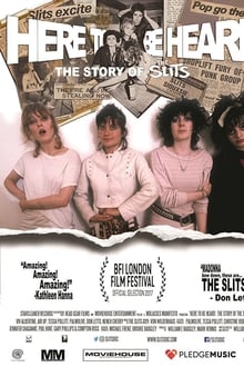 Poster do filme Here to be Heard: The Story of The Slits