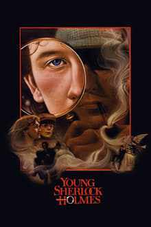 Young Sherlock Holmes movie poster