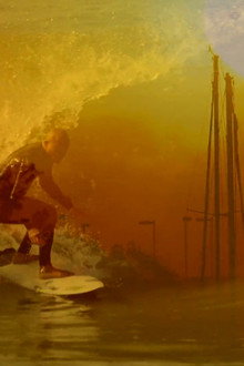 Surfing Morning of the Sun