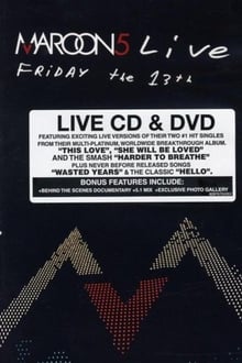Poster do filme Maroon 5: Live - Friday the 13th