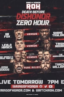 Poster do filme ROH: Death Before Dishonor Zero Hour