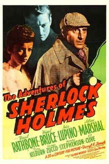 Poster do filme As Aventuras de Sherlock Holmes