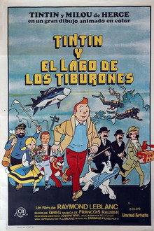 Tintín y el lago de los tiburones