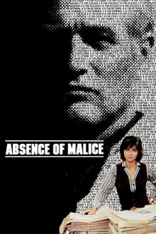 Absence of Malice movie poster