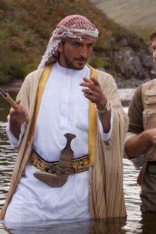 砂漠でサーモン・フィッシング