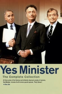 Yes Minister tv show poster