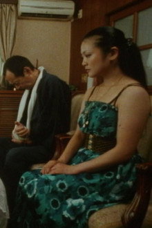 義父と姉妹 桃汁味くらべ