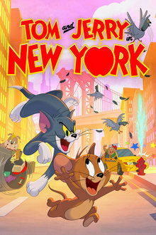 Tom and Jerry in the Big City tv show poster