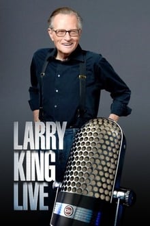 Larry King Live tv show poster