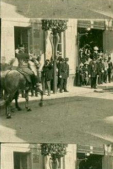 Départ des Souverains russes pour Versailles