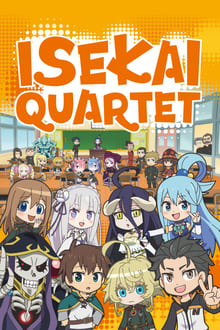 Poster da série Isekai Quartet