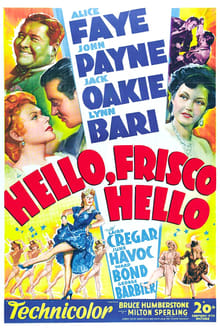 Hello, Frisco, Hello movie poster