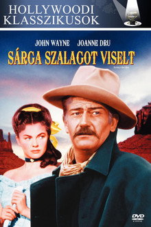 Sárga szalagot viselt