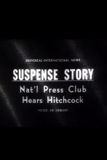 Suspense Story: Nat'l Press Club Hears Hitchcock