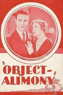Object: Alimony movie poster